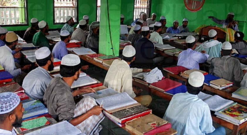 A class room in Hathajari Madrasa in Chittagong, Bangladesh July 31, 2006
